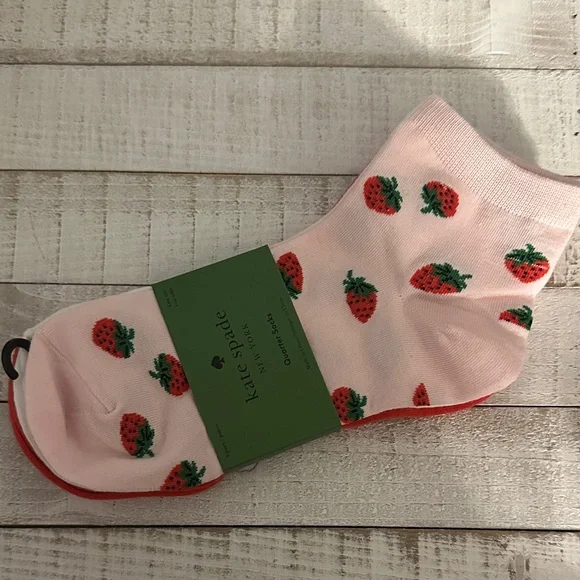 Nwt Kate spade quarter socks set - Picture 3 of 11